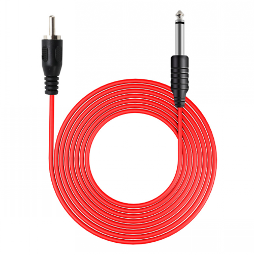 Tattoo Power Supply Silicone RCA Clip Cord
