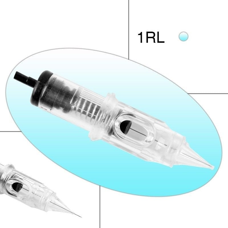 10Pcs 600D-E Disposable Tattoo Cartridge Needle RL/RS/F/M1 Replace For Cheyenne Hawk Machine Pen