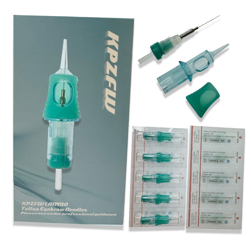 Ruyuan KPZFW Tattoo Permanent Makeup Cartridge Needle Round Shader