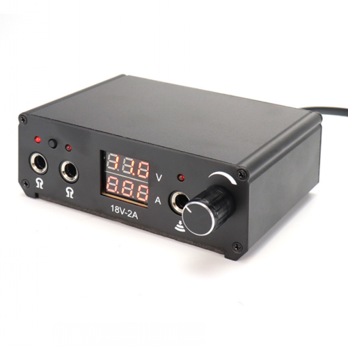 Dual-Screen & Channel Regulated Tattoo Power Supply