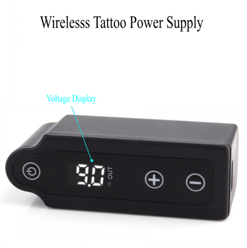 1400Mah RCA/DC Head Wireless Tattoo Power Supply