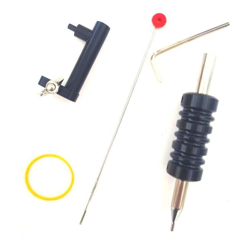 Royun Metal Black Hand Poke Tool Tattoo Machine Grip Needle Kit Tattoo Ink Set