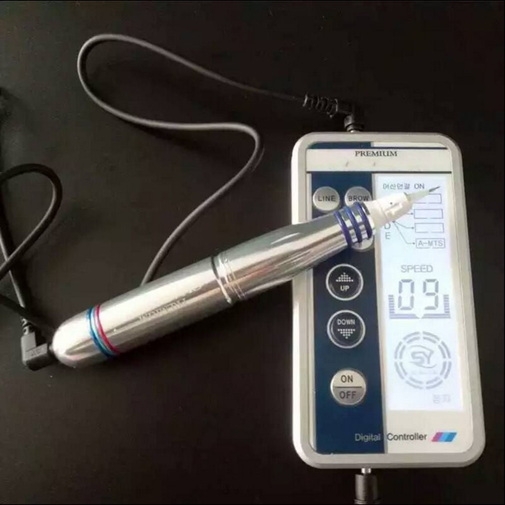 Ruyuan Permanent Makeup Tattoo Pen Cartridge Needle Kit Fit For Charmant Machine