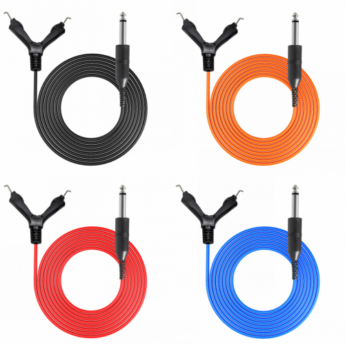 1.8M Silicone Power Supply Clip Cord For Tattoo Machine