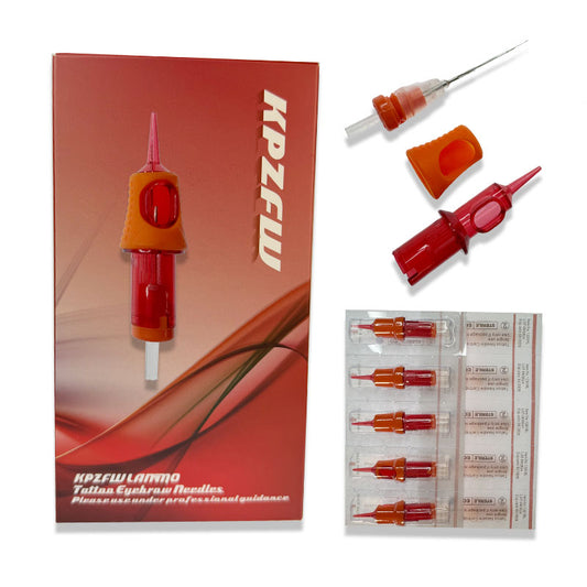 Ruyuan KPZFW Tattoo Permanent Makeup Cartridge Needle Round Shader