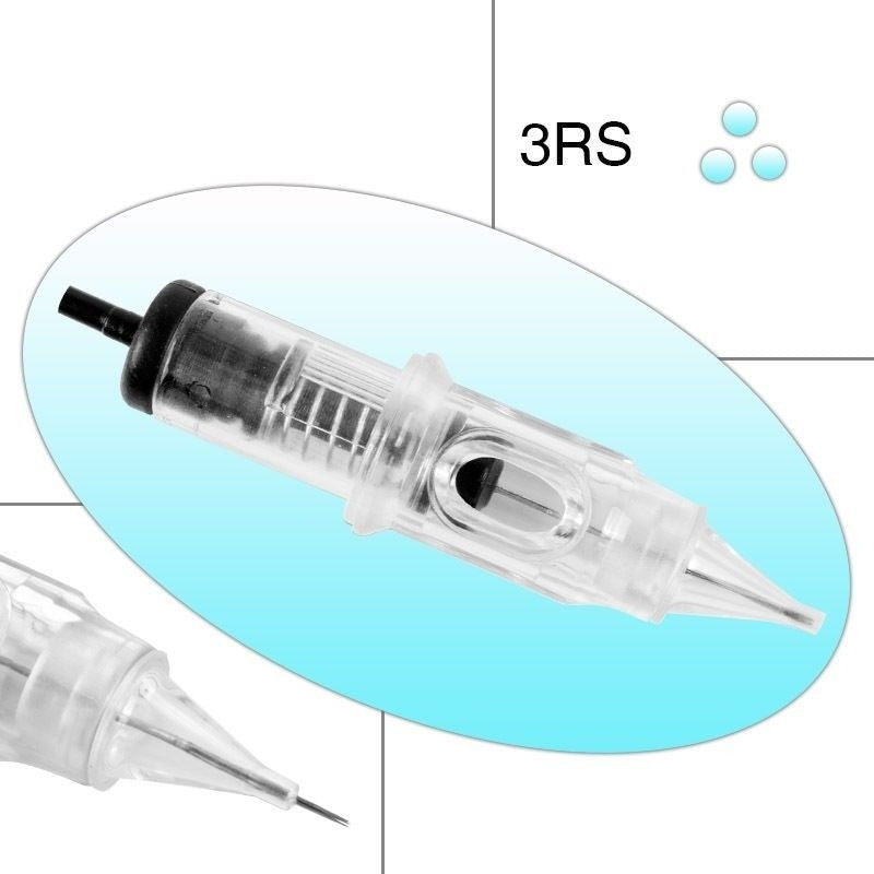 10Pcs 600D-E Disposable Tattoo Cartridge Needle RL/RS/F/M1 Replace For Cheyenne Hawk Machine Pen