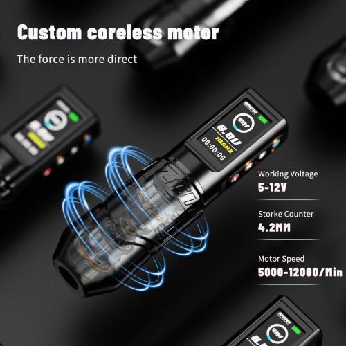 RY-KPZFW11 4.2mm Stroke Wireless Tattoo Pen