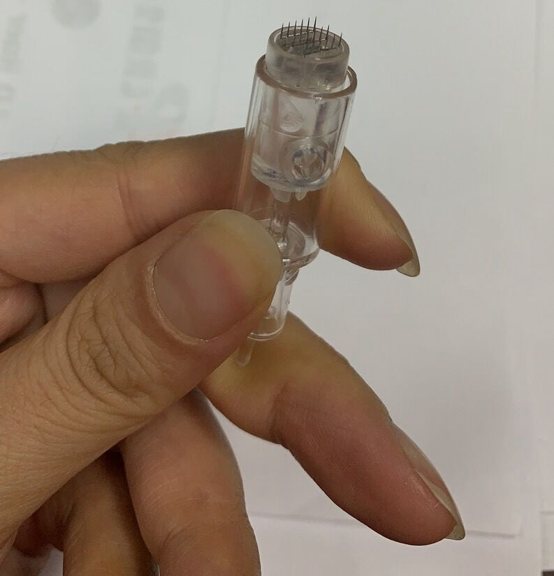 10 Pcs 600D-G Permanent Makeup Tattoo Cartridge Needle For Nouveau Contour Goochie&M8 Pen