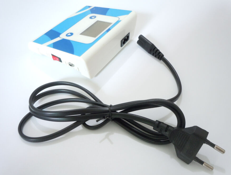 LED Digital Permanent Makeup Tattoo Machine Power Supply With Exchange Clip Cord