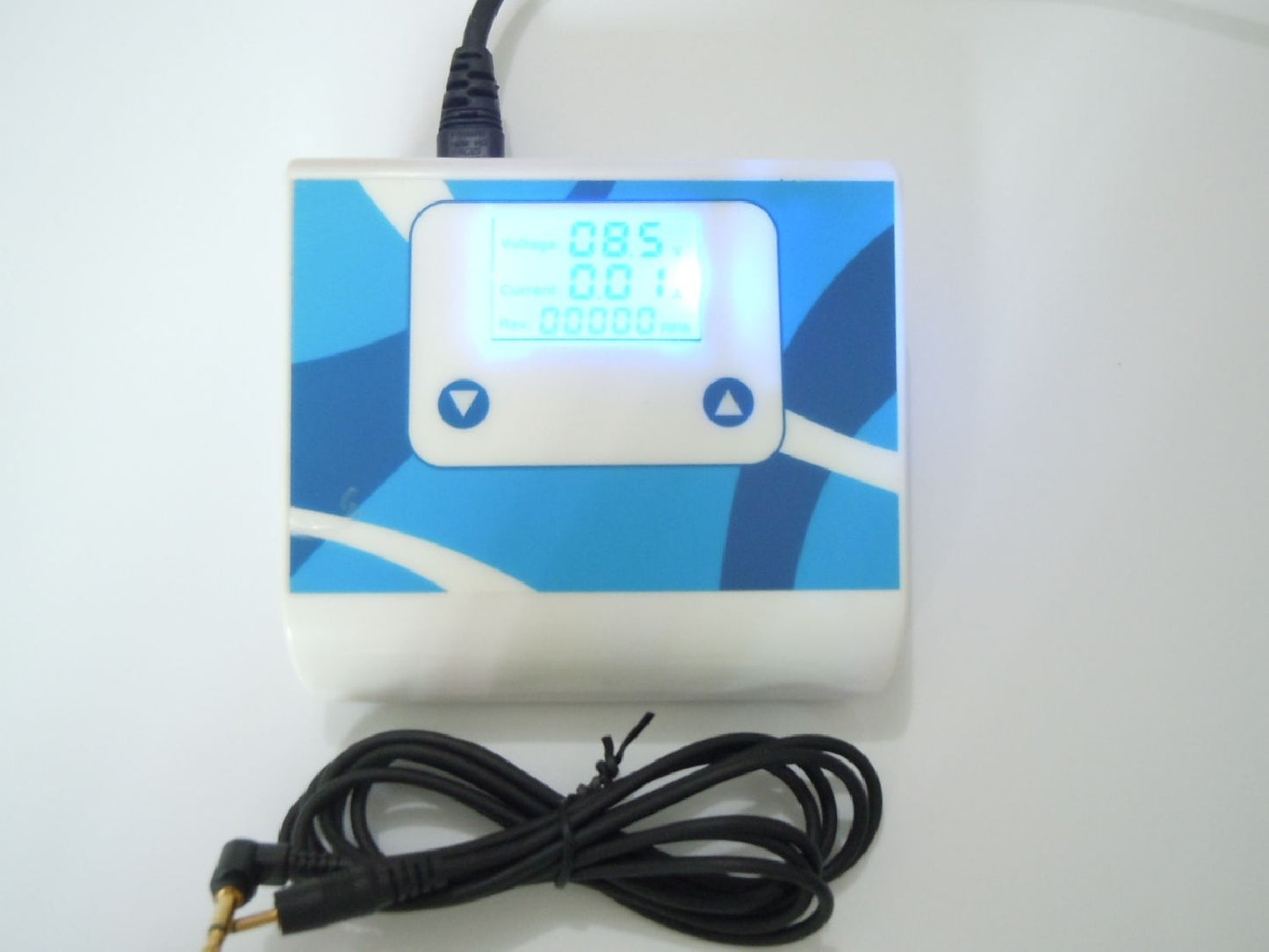 LED Digital Permanent Makeup Tattoo Machine Power Supply With Exchange Clip Cord