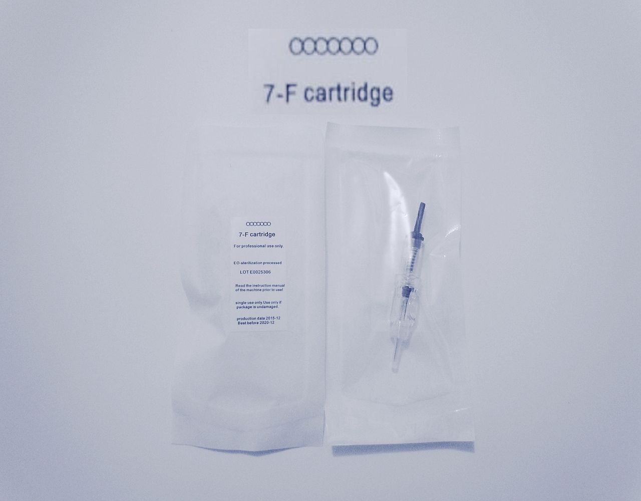 10 Pcs 600D-G Permanent Makeup Tattoo Cartridge Needle For Nouveau Contour Goochie&M8 Pen