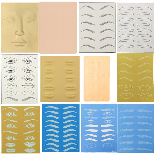 Practice Skin Set for Tattoo Permanent Makeup Microblading Training