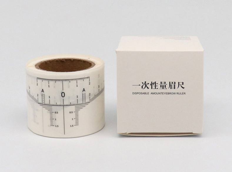 50pcs/box Disposable Microblading Brow Mapping Kit