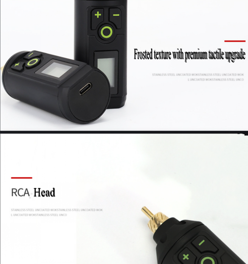 RCA USB-Powered Wireless Tattoo Power Supply