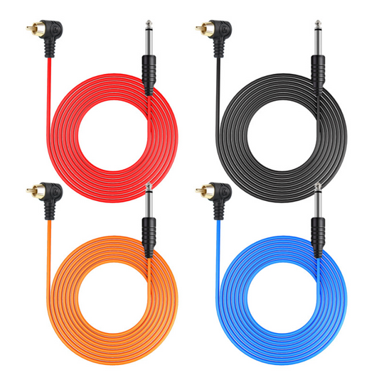 Premium Quality RCA Clip Cord for Tattoo Power Supply Machine Pen