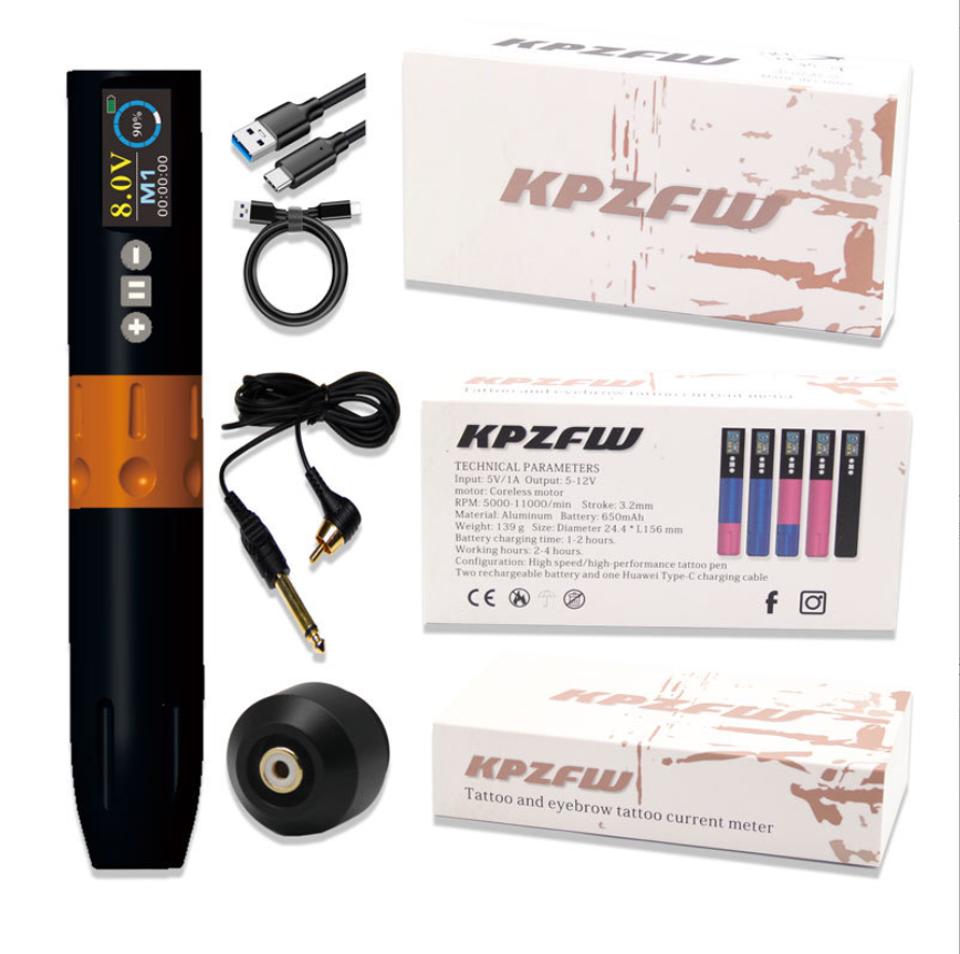 RY-KPZFW05 650Mah Wireless Tattoo & PMU Machine
