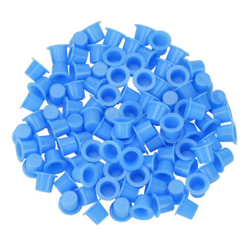 3 Sizes 100pcs/bag Blue Tattoo Ink Cup