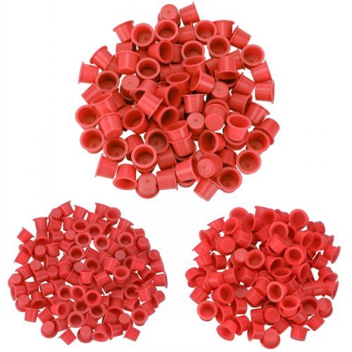 3 Sizes 100pcs/bag Red Tattoo Ink Cup