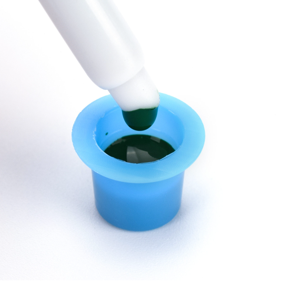 3 Sizes 100pcs/bag Blue Tattoo Ink Cup