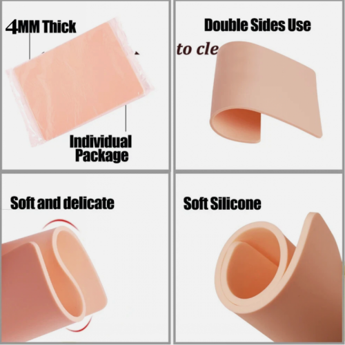Ruyuan-4mm Silicone Thickness Tattoo Practice Skin Fake Skin