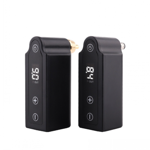 1400Mah RCA/DC Head Wireless Tattoo Power Supply