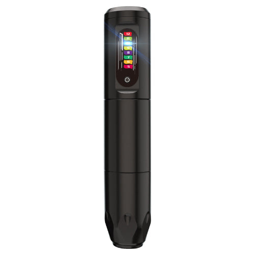 Black 7500RPM Wireless Permanent Makeup Tattoo Machine 1300MAH for Beginners