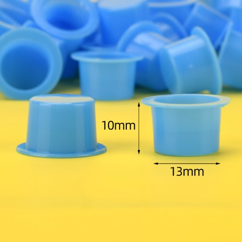 3 Sizes 100pcs/bag Blue Tattoo Ink Cup