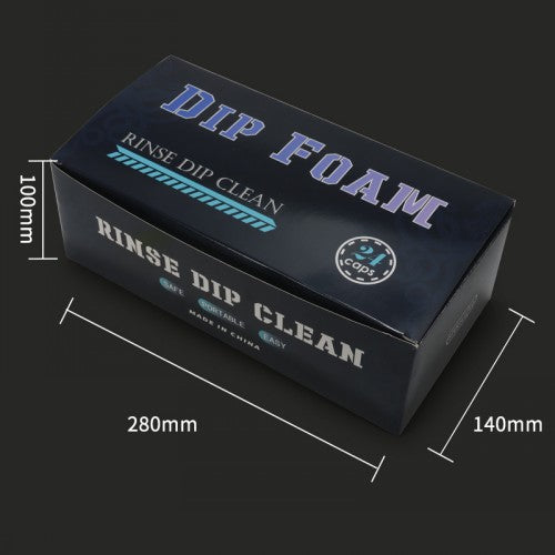 24pcs/box Disposable All-in-One Tattoo Needle Cleaning Cup