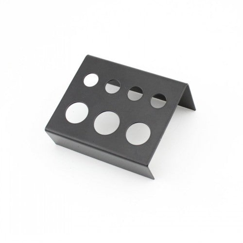 Iron Tattoo Ink Cup Holder (Black, 7 Holes)