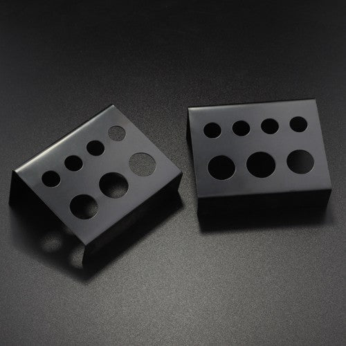 Iron Tattoo Ink Cup Holder (Black, 7 Holes)