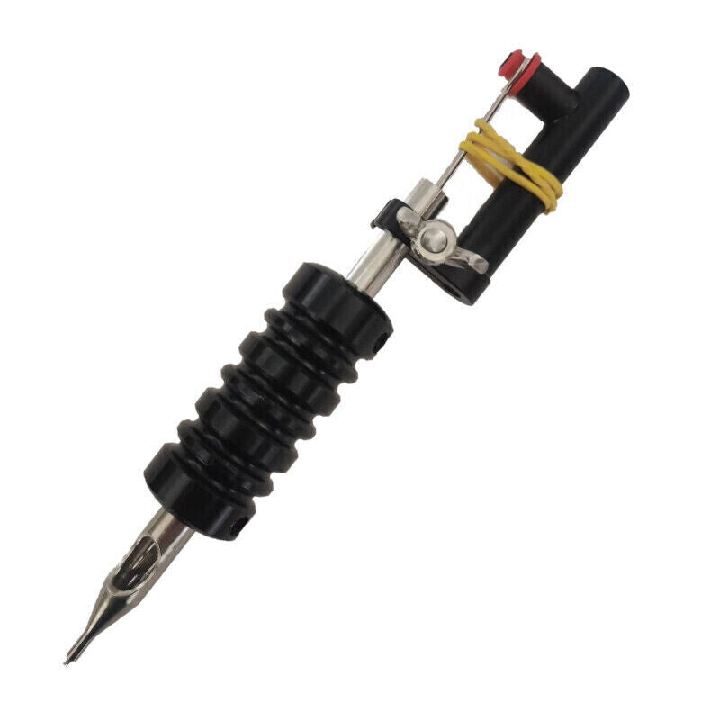 Royun Metal Black Hand Poke Tool Tattoo Machine Grip Needle Kit Tattoo Ink Set