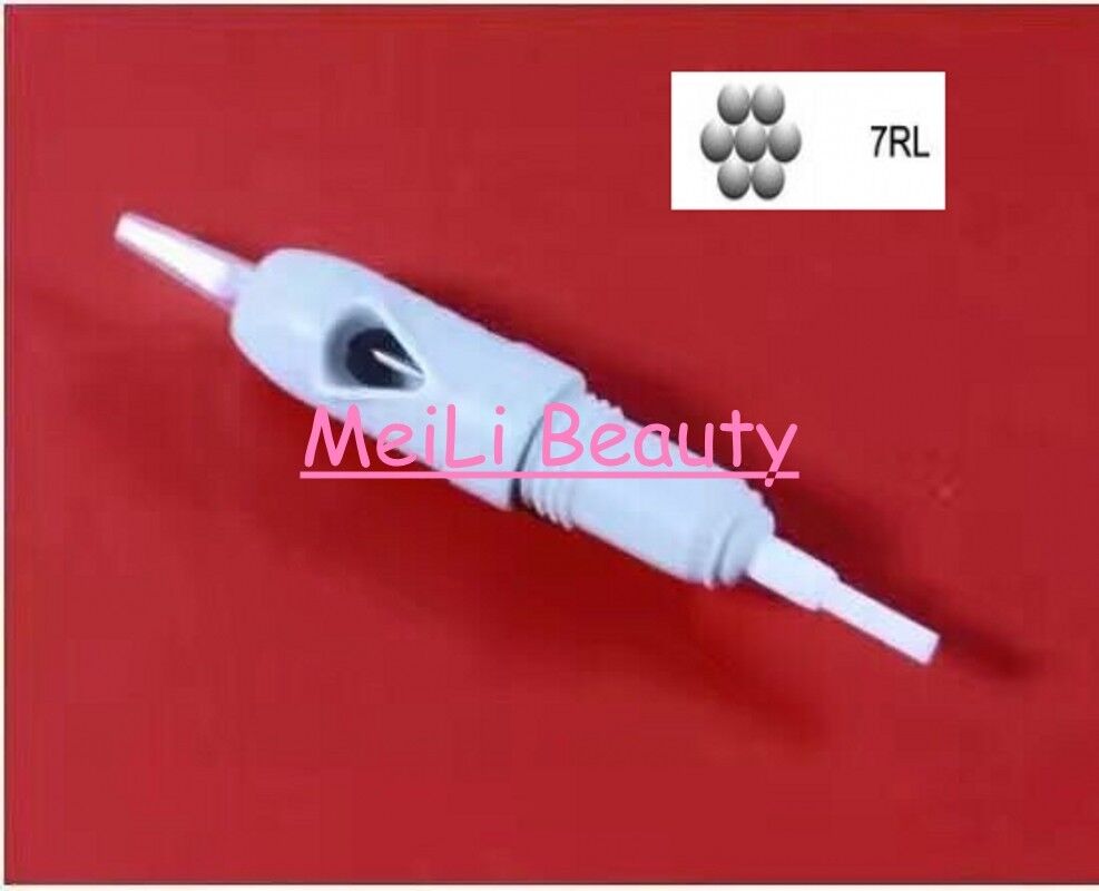 10 Pc Semi Dia 7.5mm Permanent Makeup Tattoo Needle Fit For Charmant Machine Pen