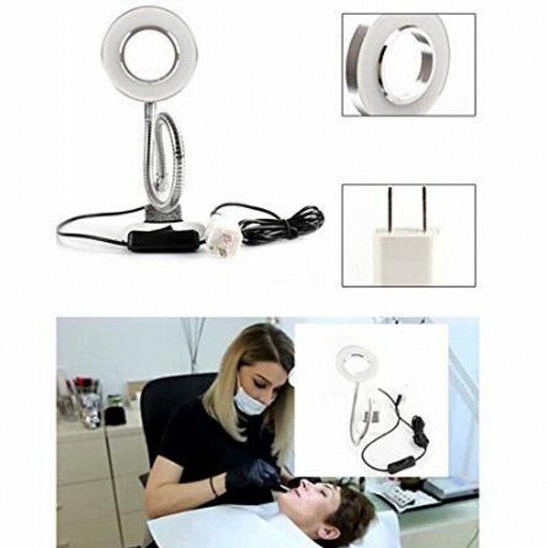 RoYun Microblading Nail Tattoo Permanent Makeup Led USB Light Portable Desk Lamp