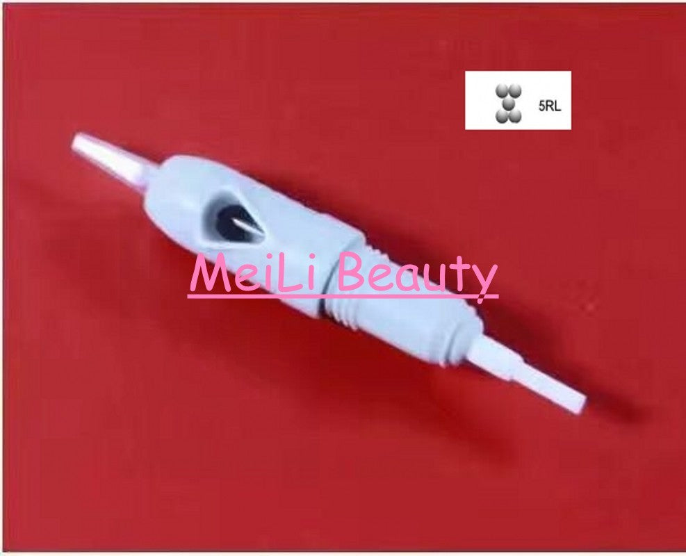 10 Pc Semi Dia 7.5mm Permanent Makeup Tattoo Needle Fit For Charmant Machine Pen